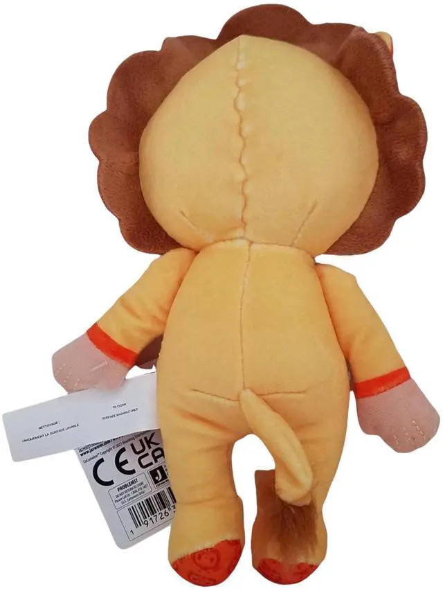 Alt view image 3 of 6 - Jazwares Cocomelon JJ Lion Costume Plush Toy 8 Soft Stuffed Doll with Tags for Toddlers