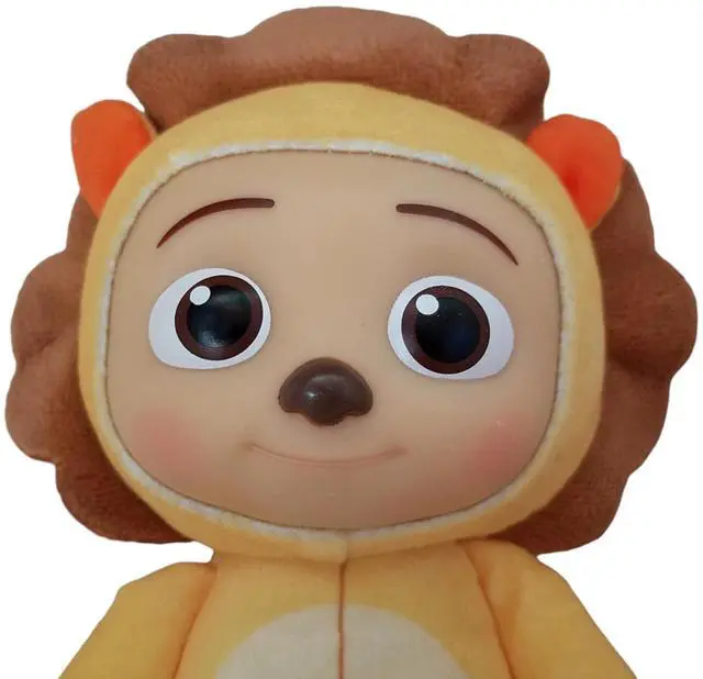 Alt view image 6 of 6 - Jazwares Cocomelon JJ Lion Costume Plush Toy 8 Soft Stuffed Doll with Tags for Toddlers