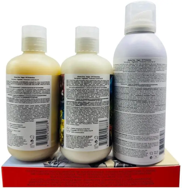 Alt view image 2 of 6 - R+Co Gemstone Color Shampoo, Conditioner & Masque Set Vegan Formula 8.5oz + 5.7oz