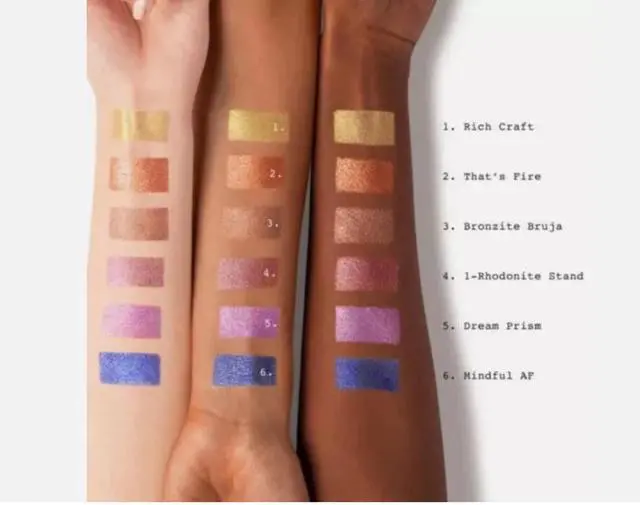 Alt view image 3 of 3 - Smashbox Crystalized Liquid Eyeshadow Rich Craft 0.13oz Glitter