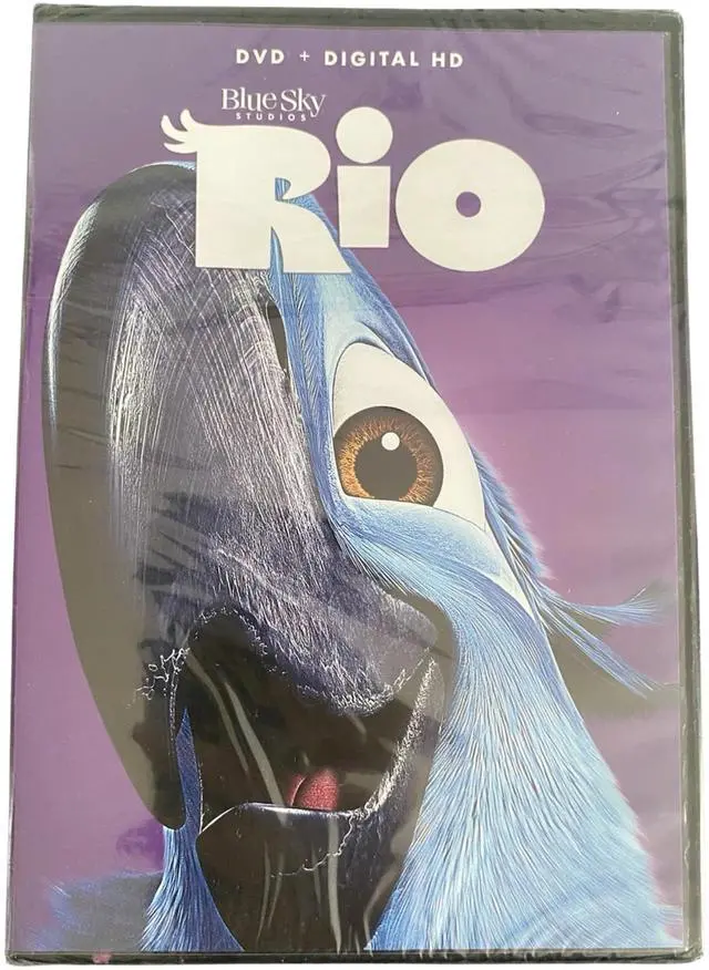 Main image of Blue Sky Studios Rio DVD + Digital HD | Family Animated Movie | Adventure Comedy Film with Special Features
