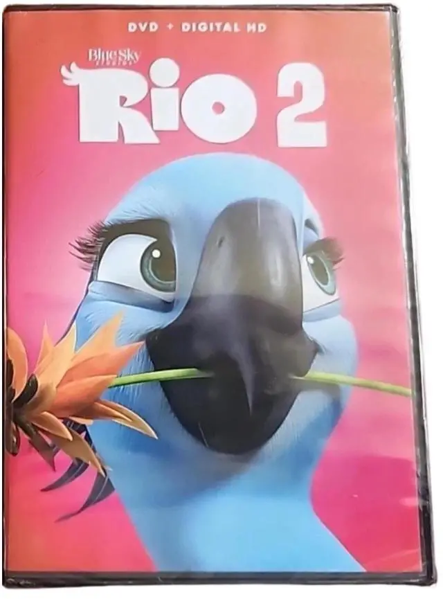 Main image of Blue Sky Studios Rio 2 DVD + Digital HD | Family Animated Movie | Musical Adventure Comedy with Special Features