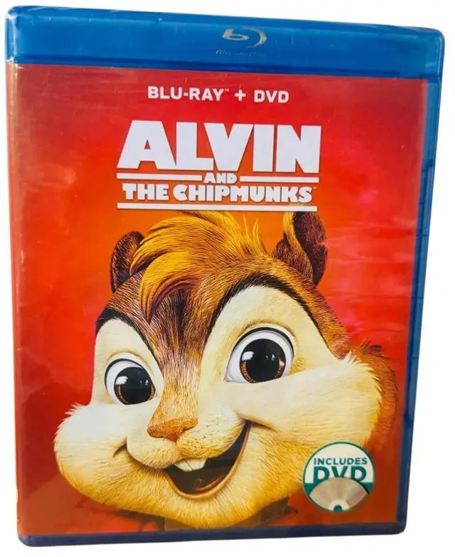 Main image of 20th Century Fox Alvin and the Chipmunks Blu-ray + DVD Combo | Family Musical Comedy Movie with Special Features