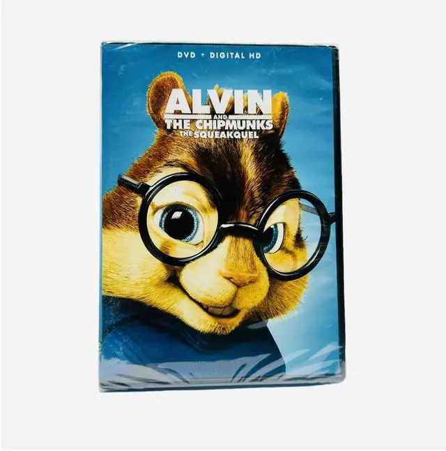 Main image of 20th Century Fox Alvin and the Chipmunks The Squeakquel DVD + Digital HD | Family Comedy Sequel with Special Features