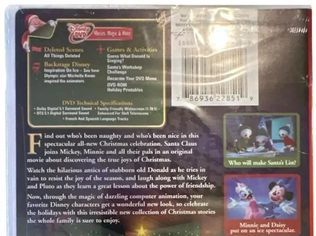Alt view image 3 of 4 - Disney Mickeys Twice Upon a Christmas DVD | Family Holiday Animated Movie Collection | Christmas Stories for Kids