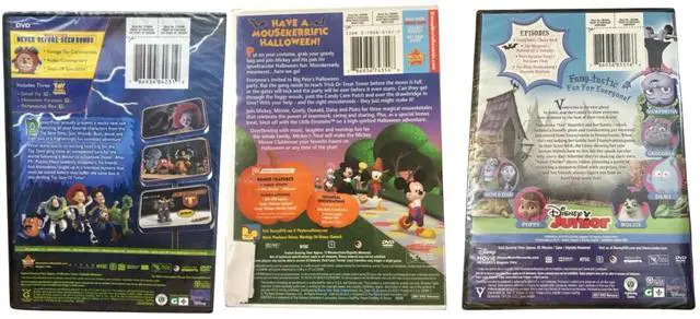 Alt view image 3 of 4 - Disney DVD | Toy Story of Terror, Mickeys Treat, Vampirina | Family Kids Animated Movie Collection Lot of 3