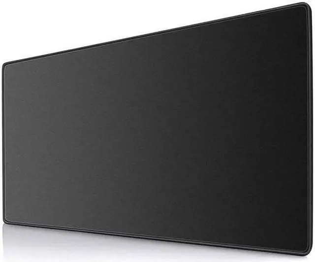 Main image of DIXSG Large Mousepad with Premium-Textured Cloth, Non-Slip Rubber Base, Waterproof Keyboard Pad, Desk Mat for Gamer, Office Home, 31.5 x 15.7 in,Black