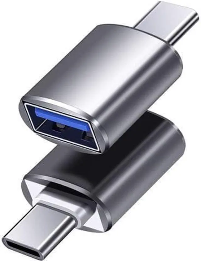 Main image of WISDUM USB C to USB Adapter 2 Pack USB-C to USB 3.0 Adapter USB Type-C to USB Thunderbolt 3 to USB 3.0 Adapter Compatible with MacBook Pro 2019/2018/2017 MacBook Air 2020 and More Type C Devices