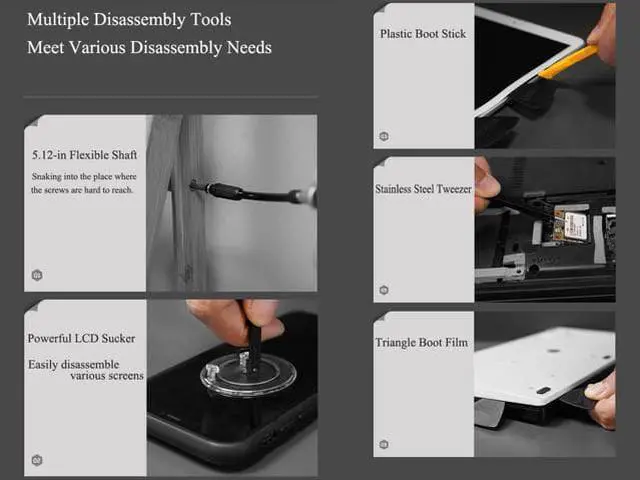 Alt view image 3 of 7 - WISDUM 145 Piece High Quality Precision Screwdriver Set Computer Repair Tool Kits Electronics Maintenance Tools for iPhone iPad Cell Phone Tablet PC Laptop Computer Clock Watch