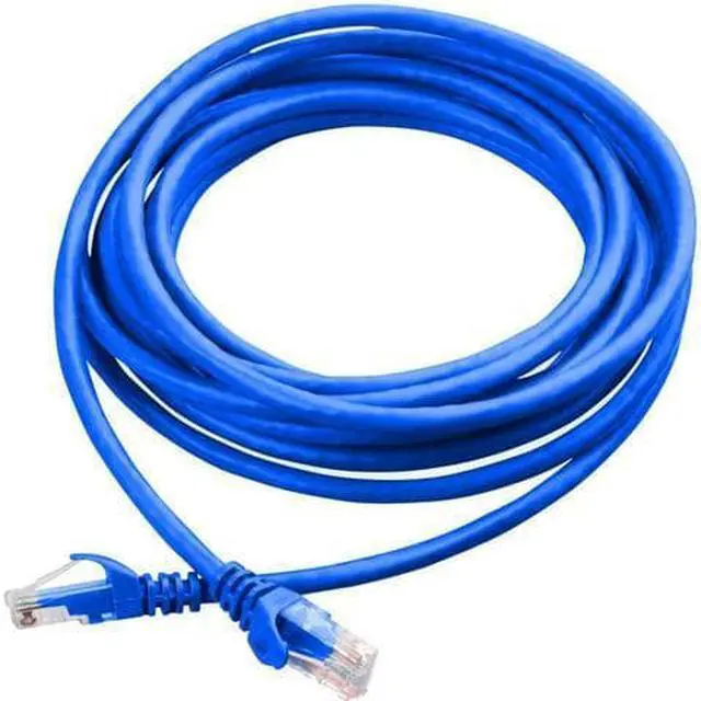 Alt view image 4 of 4 - WISDUM 10 Pack 3 Meter 10 Ft CAT6 Ethernet Network LAN Router Patch Cable Cord Blue