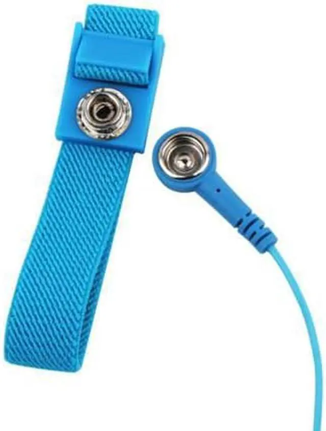 Alt view image 6 of 7 - WISDUM 2 Pcs Strap Antistatic Wristband Bracelet With Extendable Long Cord Grounding Wire Alligator Clip Anti Static Wrist Strap