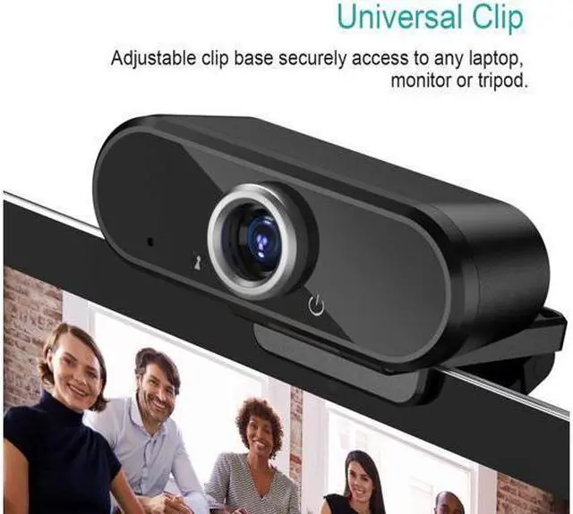 Alt view image 6 of 7 - WISDUM HD 1080P Webcam Microphone Streaming Computer Web Camera Video Calling Conferencing Recording USB Webcams for PC Laptop Desktop