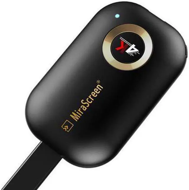 Alt view image 4 of 7 - WISDUM Mirascreen G9 Plus 2.4G/5G 4K Wireless Wifi Display Dongle Mirroring Miracast Airplay DLNA Receiver for Android iOS