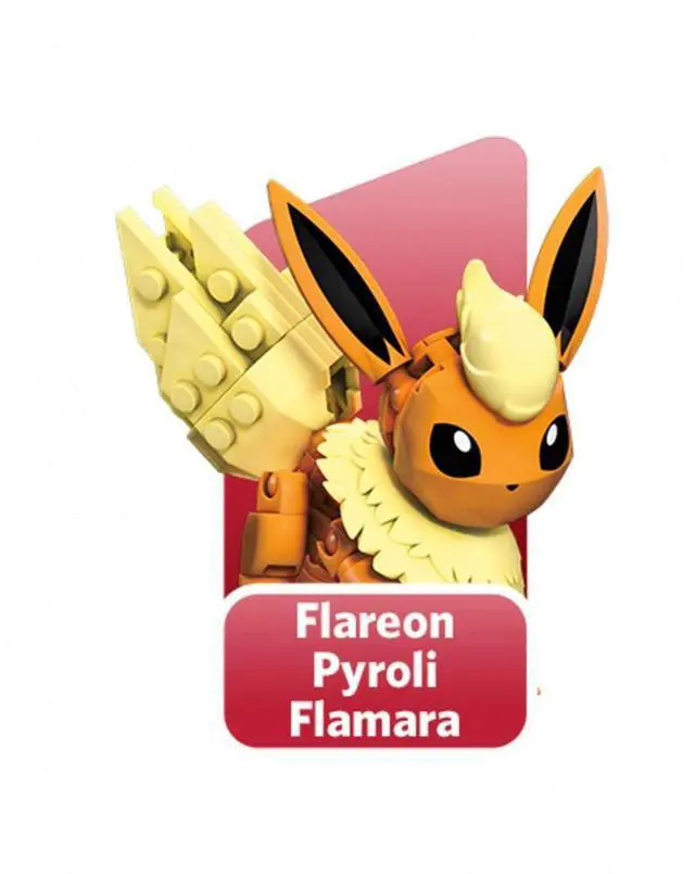 Alt view image 7 of 9 - Mega Constrax Pokémon Eevee Evolution Collection block 470 pieces GFV85