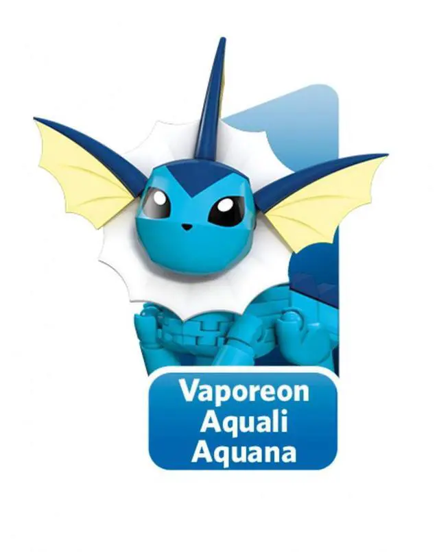 Alt view image 6 of 9 - Mega Constrax Pokémon Eevee Evolution Collection block 470 pieces GFV85
