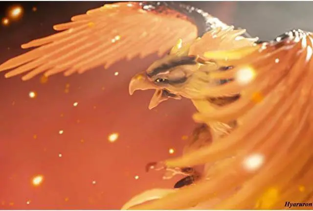 Alt view image 3 of 4 - Schleich Eldrador Fire Eagle Figure 42511