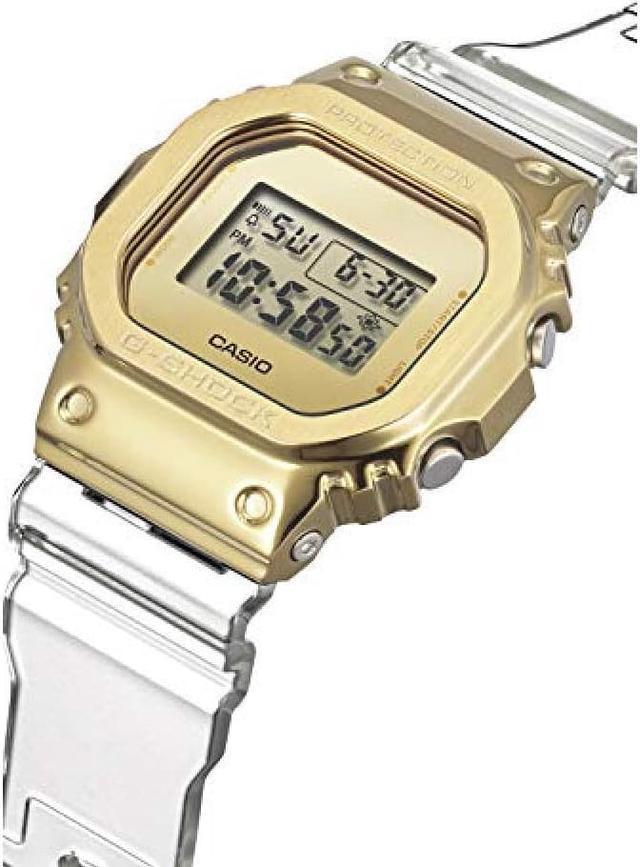 Casio] Watches G-SHOCK Metal covered GM-5600SG-9JF mens clear
