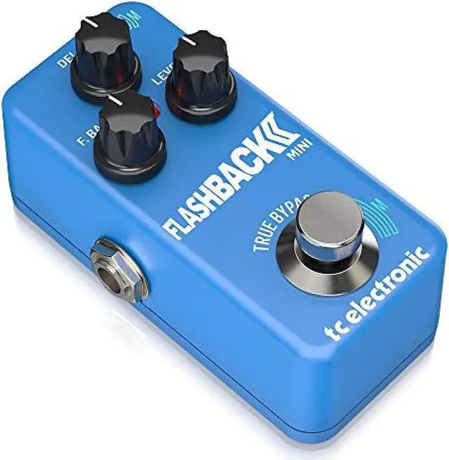 Alt view image 2 of 6 - tc electronic Digital Delay Pedal TonePrint Compatible Studio Grade Algorithm MASH Footswitch Crystal Delay True Bypass Buffer Built-in FLASHBACK 2 MINI DELAY
