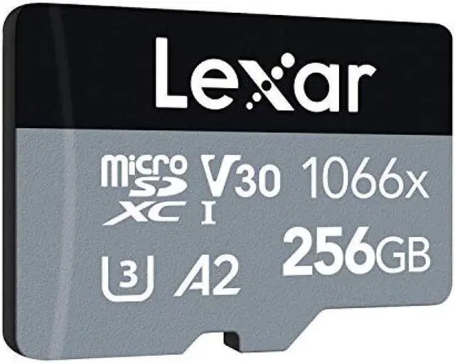Alt view image 2 of 12 - Lexar® Professional 1066x microSDHC / microSDXC UHS-I cards SILVER Series Overseas Package Version (256GB)