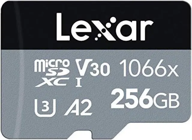 Main image of Lexar® Professional 1066x microSDHC / microSDXC UHS-I cards SILVER Series Overseas Package Version (256GB)