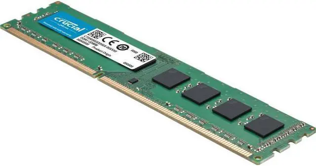 Alt view image 7 of 11 - Crucial 16GB (2 x 8GB) 240-Pin DDR3 SDRAM DDR3L 1600 (PC3L 12800) Desktop Memory Model CT2K102464BD160B