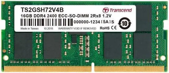 Alt view image 3 of 8 - Transcend 16GB DDR4 SDRAM Memory Module