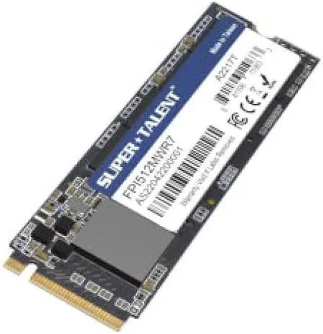 Alt view image 5 of 9 - Super Talent Super Talent Internal SSD 512GB PCIe Gen3x4 NVMe M.2 Up to 3000MB/s FPI512MWR7 Domestic Product