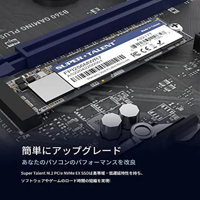 Alt view image 7 of 9 - Super Talent Super Talent Internal SSD 256GB PCIe Gen3x4 NVMe M.2 Up to 3000MB/s FPI256MWR7 Domestic Product