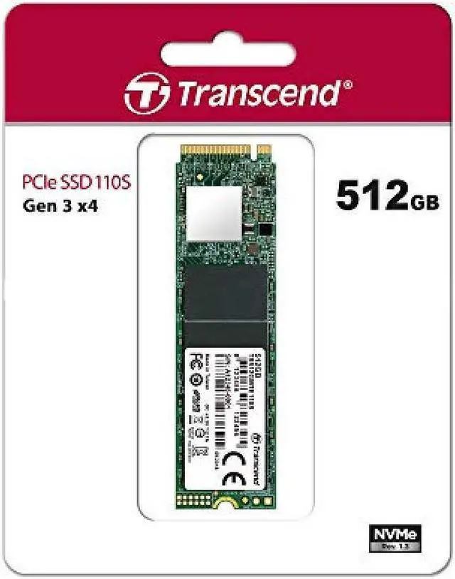 Alt view image 19 of 20 - Transcend 110S 512GB M.2 2280 PCIe GEN3X4 3D TLC Double-sided Internal Solid State Disk TS512GMTE110S