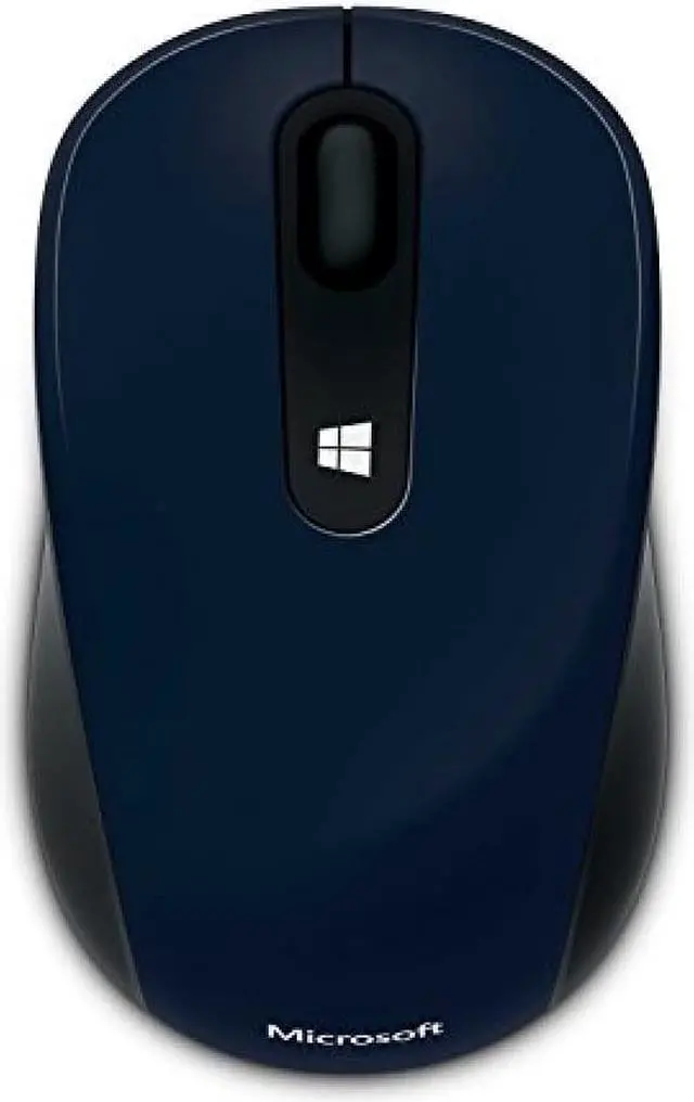 Alt view image 3 of 6 - Microsoft mouse Wireless / small blue Sculpt Mobile Mouse 43U-00038