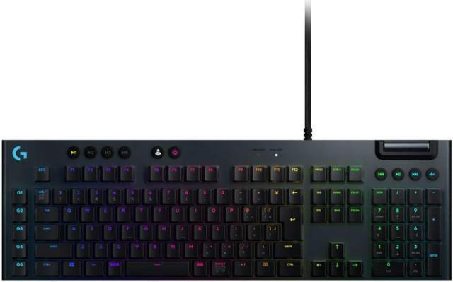 Logitech G Gaming Keyboard Wired G813 GL Switch Clicky Mechanical Keyboard  Japanese Layout LIGHTSYNC RGB USB Passthrough G813-CK