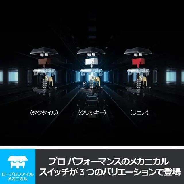 Alt view image 4 of 7 - Logitech G Gaming Keyboard Wired G813 GL Switch Clicky Mechanical Keyboard Japanese Layout LIGHTSYNC RGB USB Passthrough G813-CK