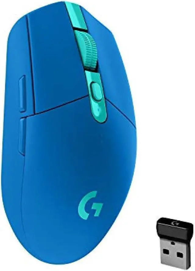 Main image of Logitech G Logitech G G304 LIGHTSPEED Wireless Gaming Mouse HERO Sensor Lightweight 6 Programmable Buttons 250 Hours Battery Life PC Mac Compatible Blue G304-BL [Final Fantasy XIV Recommended Peripher