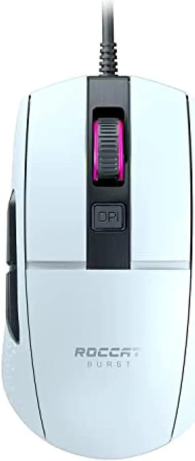 Main image of ROCCAT Burst Core Ultralight Optical Core Gaming Mouse White Simple Package Brown Box Only (Lightweight 68g, Titan Switch Optical, Optical PixArt PMW3330 8500dpi, Internal Honeycomb Structure, Side Bu