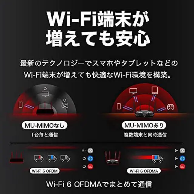Alt view image 3 of 5 - MERCUSYS AX1800 Wi-Fi 6 Router [Powered by TP-Link] Dual-band WPA3 IPv6-enabled VPN support Easy setup Gigabit MR70X/A