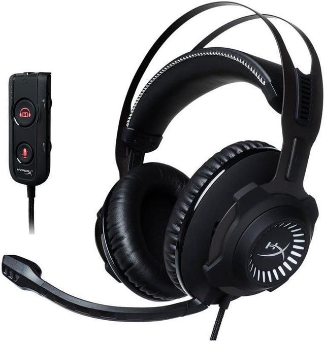 HyperX Cloud Revolver S Gaming headset USB audio control box