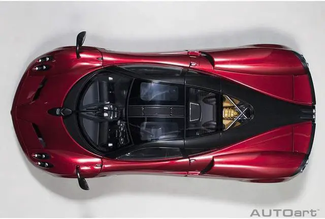 Alt view image 3 of 11 - AUTOart 1/12 Pagani Huayra Metallic Red Finished Product