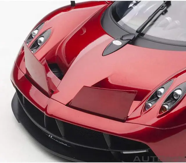 Alt view image 6 of 11 - AUTOart 1/12 Pagani Huayra Metallic Red Finished Product