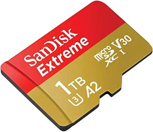 Alt view image 2 of 11 - SanDisk microSDXC UHS-I card 1TB Extreme super high speed type (maximum reading 190MB/s writing maximum 130MB/s) SanDisk extreme SDSQXAV-1T00-GN6MN overseas package product
