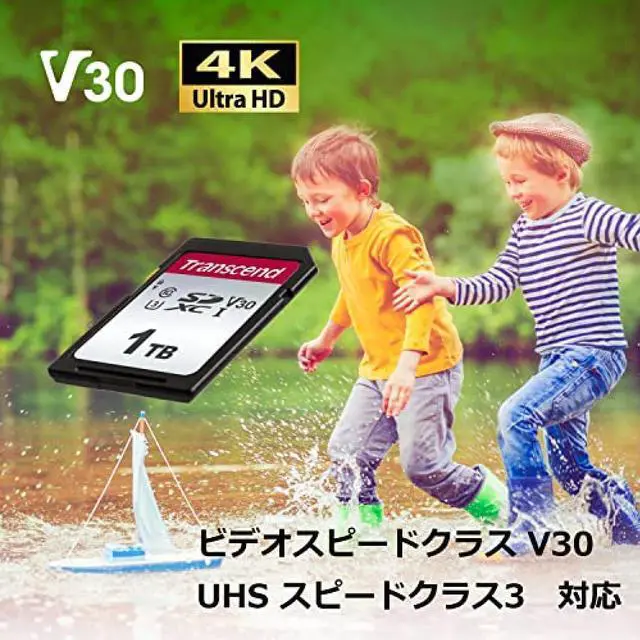 Alt view image 7 of 10 - 1TB Transcend 300S SDXC UHS-I U3 V30 SD Memory Card CL10 100MB/sec