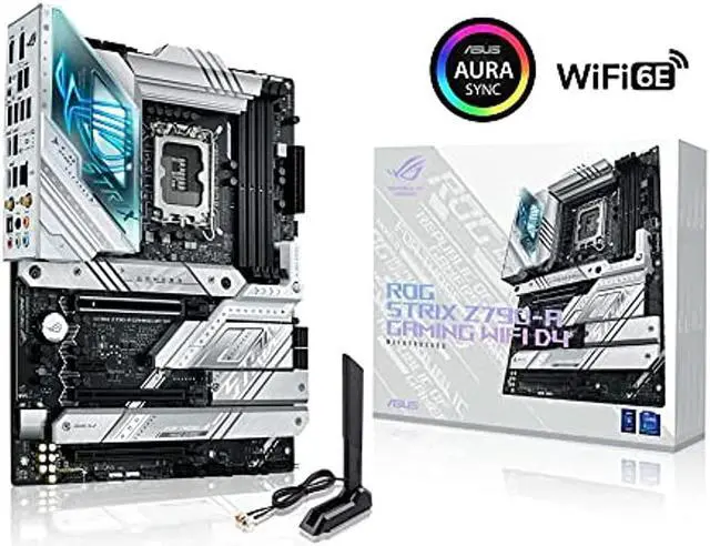 Alt view image 2 of 6 - ASUS INTEL 13.12th Generation CPU Compatible ATX Motherboard Z790 with ROG STRIX Z790-A GAMING WIFI D4 / Domestic Product