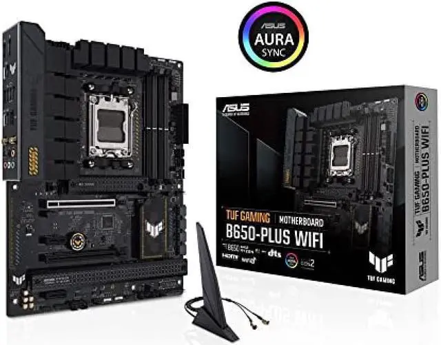 Alt view image 2 of 7 - ASUS AMD Ryzen 7000 Series AM5 with AMD B650 AM5 Compatible ATX Motherboard TUF GAMING B650-PLUS WIFI/Domestic Product