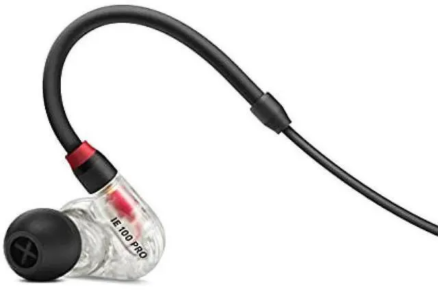 Alt view image 2 of 7 - Sennheiser Sennheiser IE 100 PRO CLEAR Professional Monitoring Earphones Clear 508941