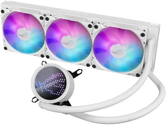 Main image of ASUS ROG Ryuo III 360 All-in-One Cooling Fan Asetek 8th Generation Pump Solution ROG RYUO III 360 ARGB WHT Domestic Product