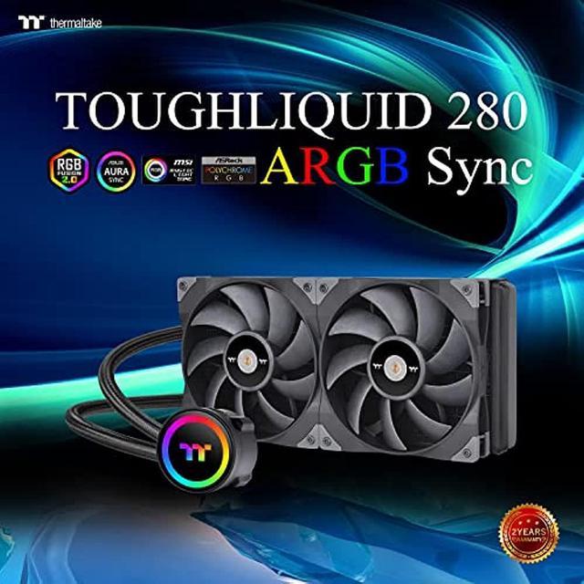 Thermaltake TOUGHLIQUID 280 ARGB Sync Simple Water Cooling CPU