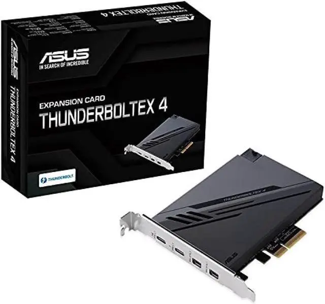 Main image of ASUSTek expansion card ThunderboltEX 4 Dual Thunderbolt 4 ( USBC ) ports DisplayPort 1.4 PCIe 3.0x4 interface
