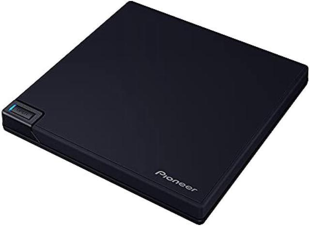 Pioneer Windows 11 compatible Ultra HD Blu-ray UHD BD playback compatible  (matt black) Clamshell type Blu-ray drive USB3.2 connection External