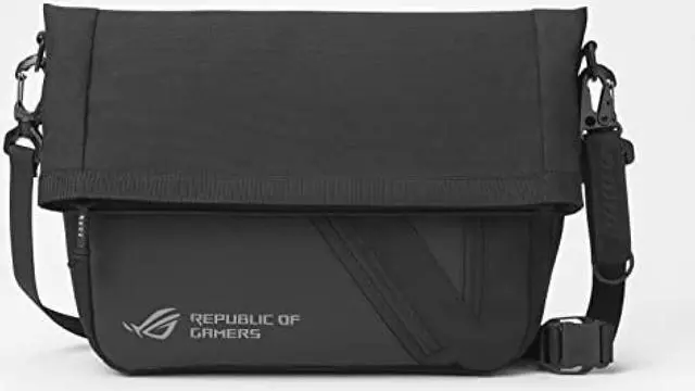 Main image of ASUS ROG Archer Messenger 14 Black External dimensions: Width 310mm x Depth 270mm x Height 110mm Tablet storage pocket: Width 290mm x Depth 180mm x Height 20mm ROGARCHERBC2000