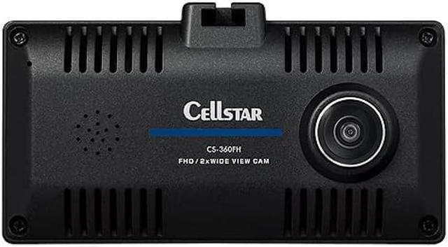 CELSTAR Drive Recorder Front/Interior 2 Cameras (360°) CS-360FH 2