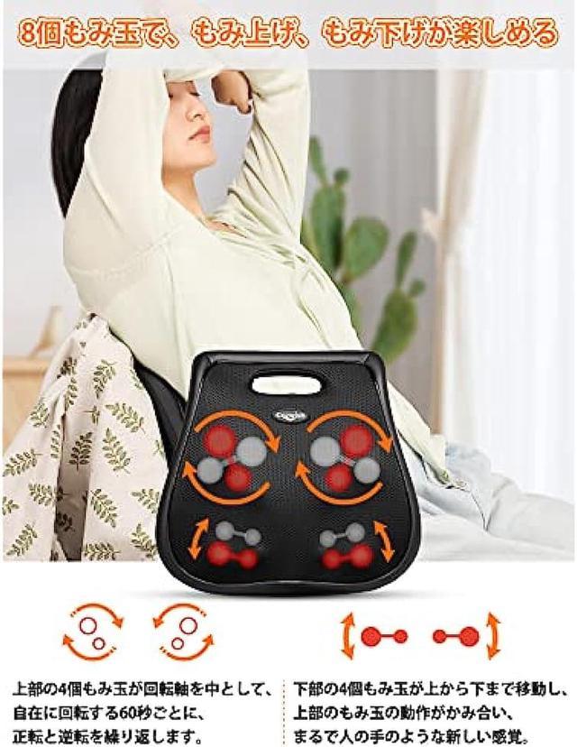 Cozwish Massage Seat Back Massage Back Pain Cushion Massage